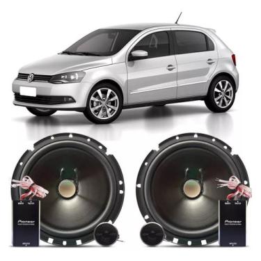 Imagem de Kit 2 Vias Pioneer Dianteiro 6 Pol 220w Fox Gol G4 G5 G6