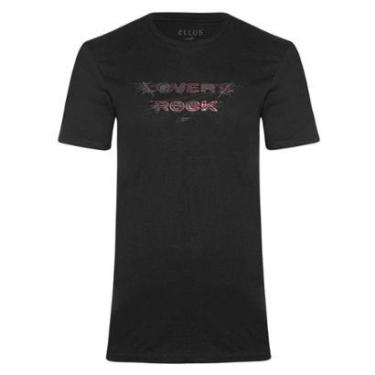 Imagem de Camiseta Ellus Mescla Cotton Fine Lovers Rock Classic-Masculino
