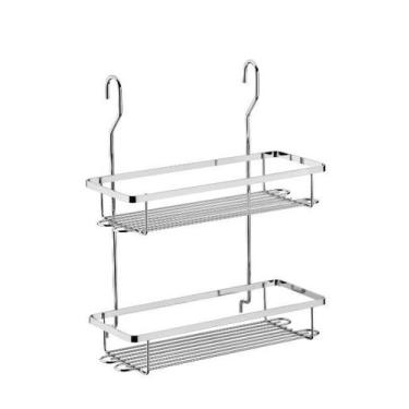 Imagem de Suporte Duplo Porta Condimentos Suspenso Organizador Cozinha - Schmitt