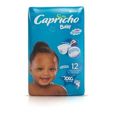 Imagem de Fralda Capricho Baby Jumbinho Xxg 12Un
