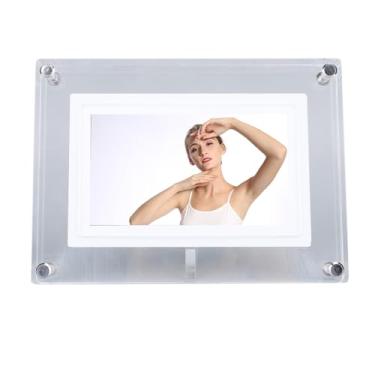Imagem de Porta-retratos Digital, Porta-retratos Digital de 5 Polegadas Com Tela HD 1080P, Porta-retratos Inteligente Com Armazenamento de 4 GB e Rotação Automática para Casa, Escritório
