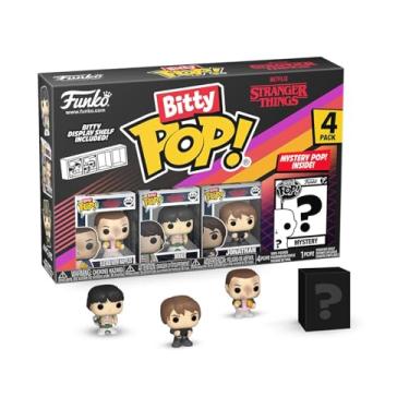 Imagem de Funko Pop Bitty: Stranger Things - Eleven with Waffles, Mike, Jonathan, and Mystery Chase Figure - (Style May Vary) and A Surprise Mystery Mini Figure - 0.9 Inch (2.2 Cm) Collectable