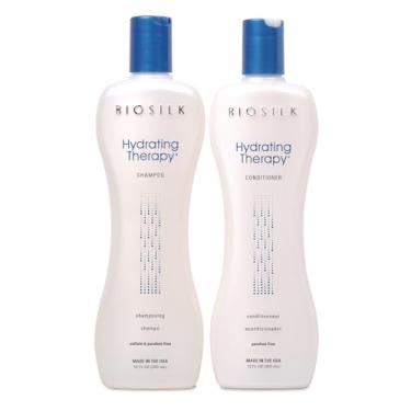 Imagem de BioSilk Shampoo e Condicionador Hydrate Therapy, 2 Contagens