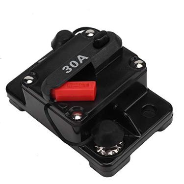 Imagem de 12V 30A 40A 60A Disjuntor Reajustável de áudio Estéreo de Carro Fusível de Auto Recuperação para de áudio e Vídeo de Carro (30A)
