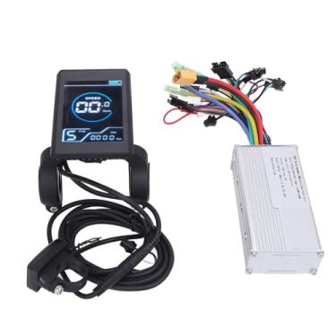 Imagem de Conjunto de Controlador de Motor Sem Escova, Display Lcd, 36v, 48v, 60v, 450w, 500w, Kit de Scooter Elétrica Senoidal, Revestimento de Liga de Alumínio