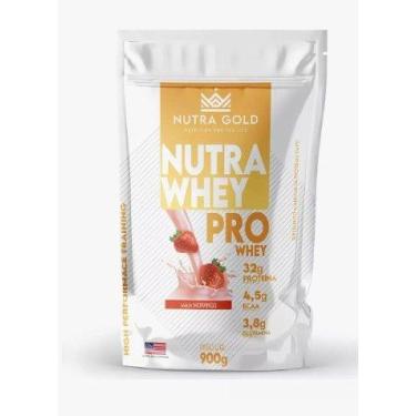 Imagem de Nutra Whey Pro (SACHE) Morango 900g - Nutragold