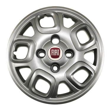 Imagem de Calota Aro 13 Palio Attractive 2011 Uno Siena Emblema Fiat - GFM