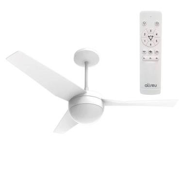 Imagem de Ventilador De Teto Aliseu Jet ECO Branco Bivolt Com Controle Remoto e 