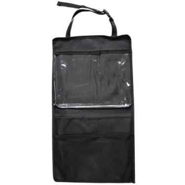 Imagem de Bolsa Organizadora pra Carro Instalação Fácil com Fecho de Engate Rápi