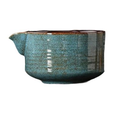 Imagem de Ｂｅｓｇａ Matcha Bowl Matcha Acessórios, Chawan com bico, Cerimônia de Tea Towla de porcelana Towla, Mistura para Friends Iniciante, Azul