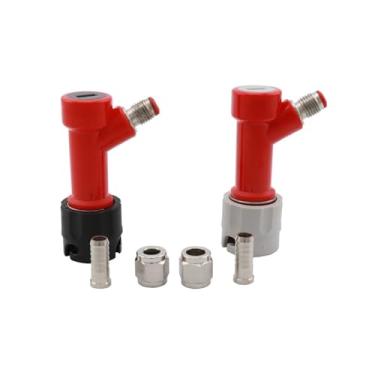 Imagem de Fabricação caseira de cerveja Pin Lock Keg Disconnect Set Home Brew Kegerator Beer Keg Connector Dispenser with Swivel Nuts Kegging Syestem Acessórios para vinho(5-16swivel nut)
