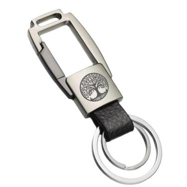Imagem de Chaveiro Mosquetão Árvore da Vida Sorte e Energia - F - KEYCHAIN