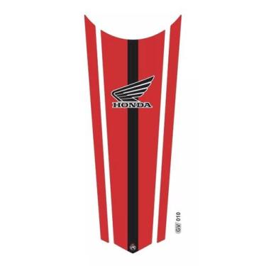 Imagem de Adesivo Faixa Gravata Tanque Resinado Cg Honda 010 - Resitank