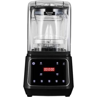 Imagem de Liquidificador Comercial Impomac Blender Vita 450 Preto, 220V