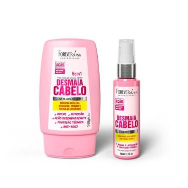 Imagem de Kit Leave-in e Sérum Desmaia Cabelo Forever Liss