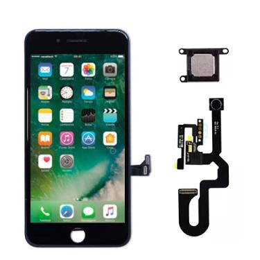 Imagem de Tela Display Lcd Touch Para Iphone 7 Plus + Câmera Frontal + Alto Falante