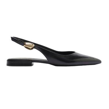 Imagem de Sapatilha Arezzo Slingback Metal Bold