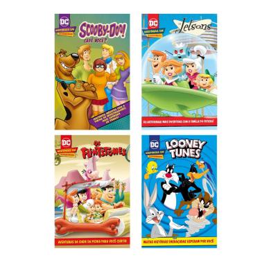 Imagem de Kit Quadrinhos Warner 4 Revistas - Scooby-Doo, Looney Tunes, Flintstones, Jetsons