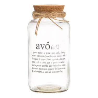 Imagem de Pote 750ml Hermético Vidro Com Tampa De Rolha Para Armazenar Temperos,