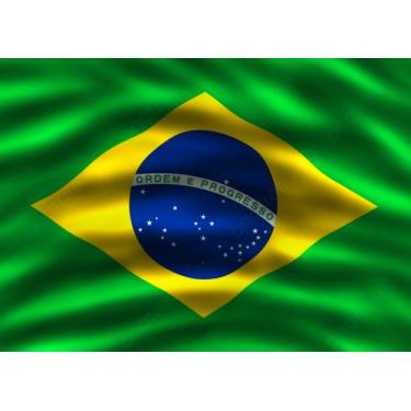 Imagem de 3 Bandeira do Brasil 60x90 - MORGADO