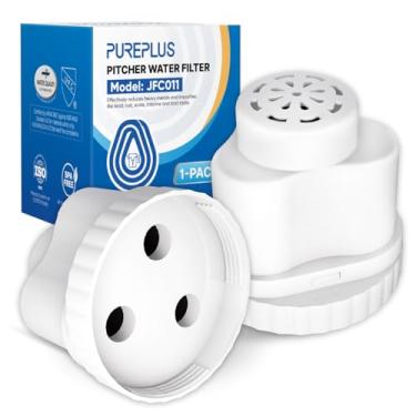 Imagem de PUREPLUS Substituição do filtro de jarro de água para jarra ou dispensador de água Epic, Seychelle, Aquagear, 150 galões, filtros de jarro de água, sem BPA, pacote com 2