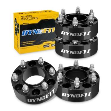 Imagem de dynofit Espaçadores de roda 6x135 para Ford F150 2004-2014, 5.1 cm de espessura 87,1 mm HubCentric, espaçadores de pneu de rosca M14x2.0 para Expedição 2003-2014, Lincoln Navigator 2003-2014, Lincoln