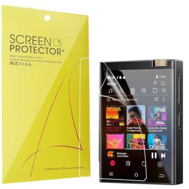 Imagem de Lamshaw Compatível com o protetor de tela Oilsky M308, [pacote com 6] Película transparente TPU de cobertura total compatível com Oilsky M308 2,8 polegadas HiFi MP3 Player (pacote com 6)