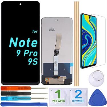 Imagem de PDTEK Substituição de tela LCD Touch Display digitalizador para Xiaomi Redmi Note 9s | Xiaomi Redmi Note 9 Pro (preto)