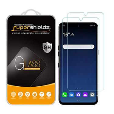 Imagem de Supershieldz (Pacote com 2) Projetado para LG V60 ThinQ/LG V60 ThinQ 5G / LG V60 ThinQ 5G UW Protetor de tela de vidro temperado (não funciona para a tela dupla), antiarranhões, sem bolhas