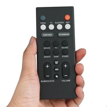 Imagem de Kassionel Controle remoto de substituição para Yamaha VCQ9140 Sound Bar para YAS-109, YAS-209, ATS-1090, ATS-2090, ATS1080, ATS-1080, YAS1080, YAS-1080, VAF7640