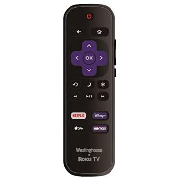 Imagem de Controle remoto de substituição OEM compatível com TVs Westinghouse Roku - Netflix/Disney Plus/Apple TV+/HBO Max