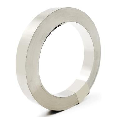 Imagem de Tiras de níquel puros para solda de bateria de lítio 99,6% de pureza, 9,8 m 0,12 x 8 mm Abas de níquel para pacote de bateria 18650 26650 e solda por ponto (9,8 m 0,12 x 8 mm)