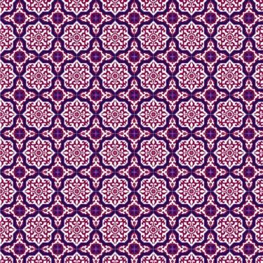 Imagem de Papel De Parede Azulejos Tons Vermelho Banheiro E Cozinha