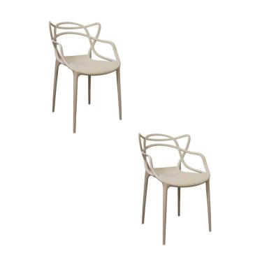 Imagem de Kit 2 Cadeiras Polipropileno Aviv Fratini Fendi