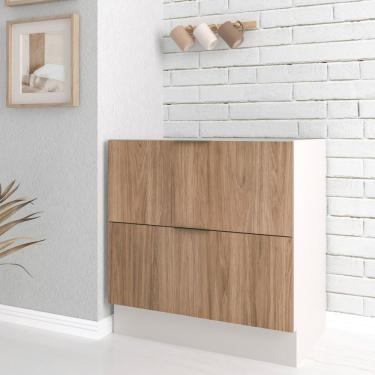 Imagem de Balcão 2 Gavetões Com Gaveta Auxiliar Sem Tampo Com Rodapé Puxador 150mm Ipanema Cabecasa Madeiramadeira