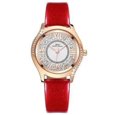 Imagem de Relógio Feminino Ibso 8883 à Prova D'água Vermelho