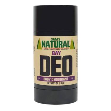 Imagem de Desodorante Sam's Natural Bay Scent, sem alumínio, 90 ml