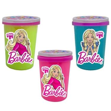 Imagem de 3X Slime Com Charms 180G - Barbie - Sortido - Doce Brinquedo