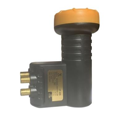 Imagem de YIYIMIMO Universal Quattro Fta Banda Ku Lnb Lnbf 0,1Db Design Para Multiswitch Com Contatos Banhados A Ouro Filtro Lte Obtenha Melhor Recepção De Satélite Antena Linear 4 Portas 3D 4K (Para Multiswi