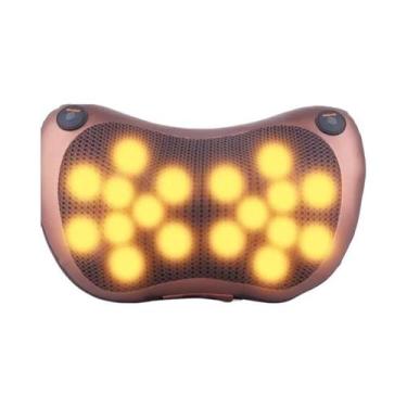 Imagem de Travesseiro De Massagem Elétrico Para Pescoço E Ombro, Uso Doméstico, 