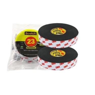 Imagem de Kit com 2 Fita Isolante de Autofusao 3M SCOTCH 23 19MM X 10M