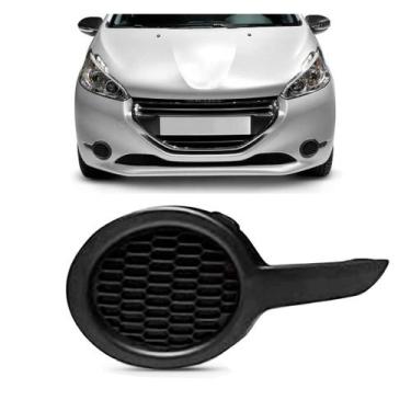 Imagem de Moldura Milha Auxiliar Peugeot 208 2012 A 2016 S/furo - SP ACESSÓRIOS,
