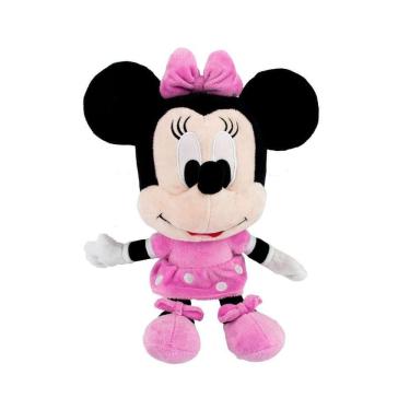 Imagem de Pelúcia Minnie Mouse Big Head Disney - 28 cm - Fun 