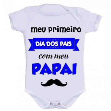 Imagem de Body Divertido - Meu Primeiro Dia Dos Pais M - KALUNDU KIDS, GG