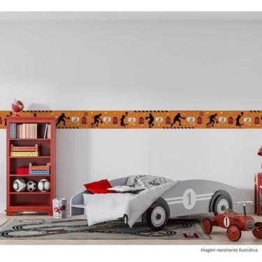 Imagem de Faixa Adesiva Decorativa Quarto Menino Infantil Criança - PRESENTE-BRI