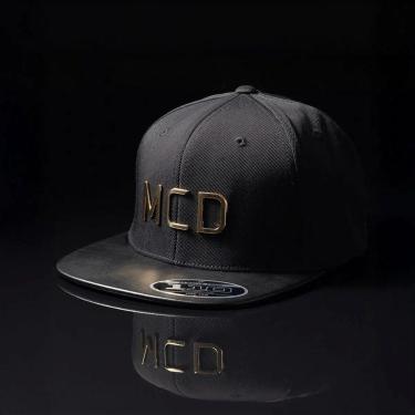 Imagem de Boné MCD Aba Reta Fitão 1.10 Flexfit WT25 Preto  masculino