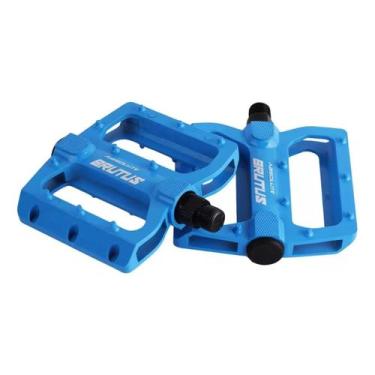 Imagem de Pedal Plataforma Absolute Brutus Flat 9/16 Bike Dh Bmx, Azul