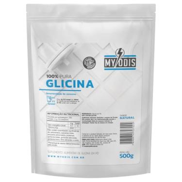 Imagem de Glicina 500g - 100% Pura Importada - Suplemento em Pó - Myódis