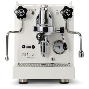 Imagem de Máquina de Café Expresso em Aço Inoxidável com Controle de Temperatura PID e Modo Ecológico de Baixo Consumo, 110V 1500W, Diletta Bello,