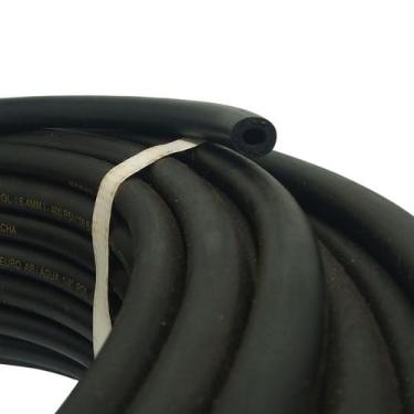 Imagem de 20 Metros de Mangueira Agua e Ar Borracha 1/4 Pneumática 300 PSI Borra